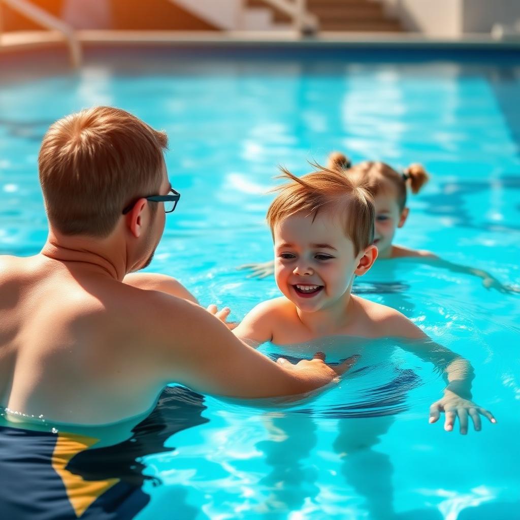 Swimming moment 2